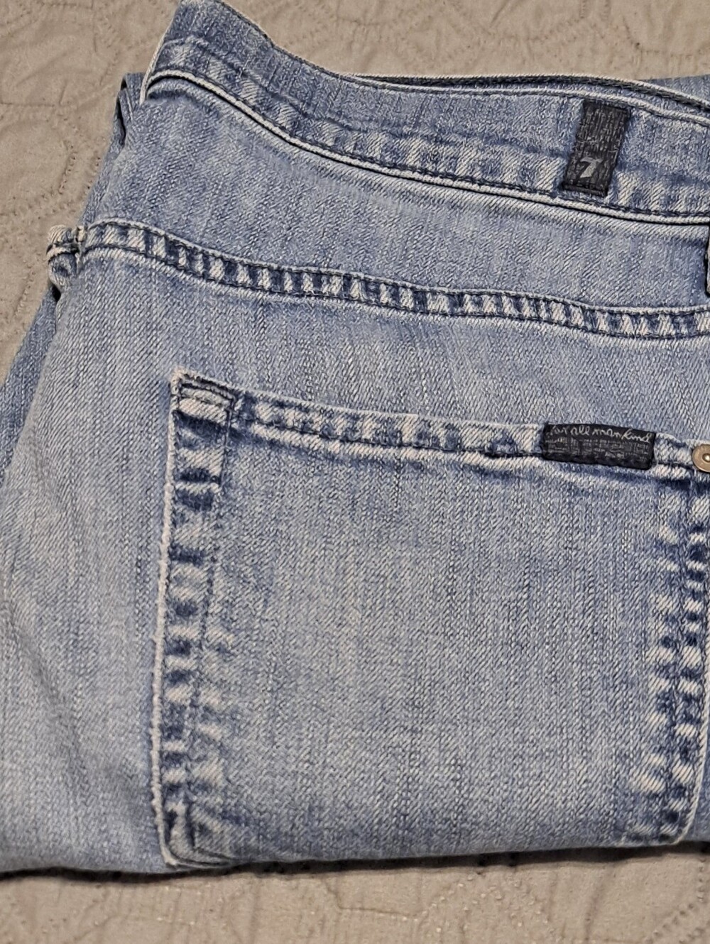 Seven For All Mankind Light Blue Women's Jeans Sz 34